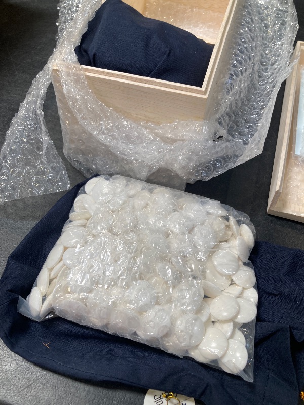 Photo 1 of Japan Made Clamshell Go Stones Size 36 minor damage on box