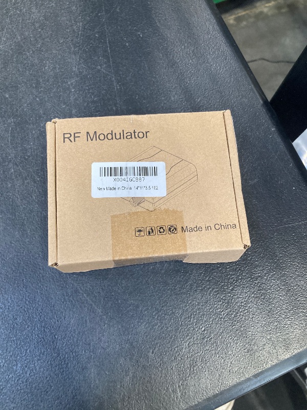 Photo 1 of HDMI to RF Modulator, HDM61 VHF HDMI to RF Converter Adapter for TV NTSC Format Output, 1080P PLL Control for Home TV Game Console