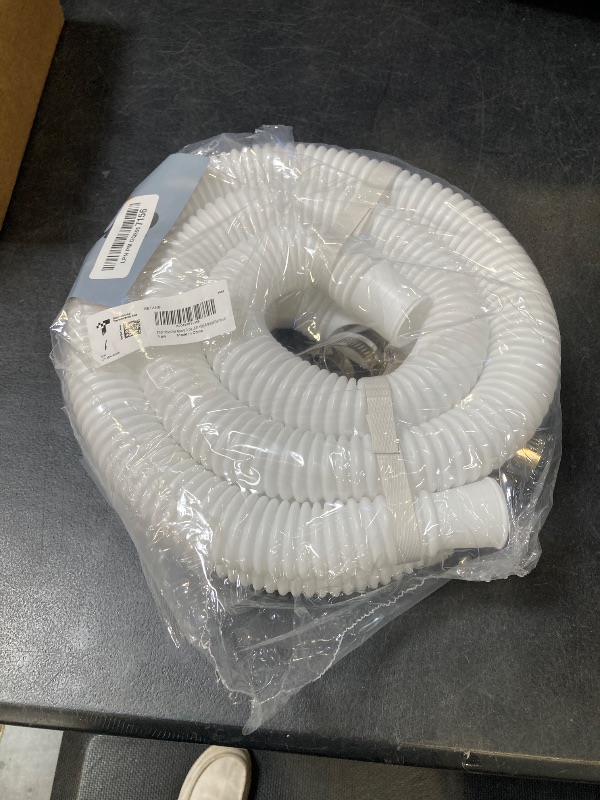 Photo 1 of Pool Hoses for Above Ground Pools, 4 Pack 1.25 x 59 Inch Pool Filter Pump Hoses, 1 1/4 Pool Hoses Compatible with Intex Pool Filter Pump 607, 637 With 8 Metal Clamps(4)