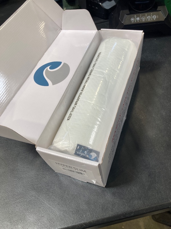 Photo 1 of Bluewave Bedding Hyper Slim Gel Memory Foam Pillow for Stomach and Back Sleepers - Thin, Flat Design for Cervical Neck Alignment and Deeper Sleep (2.25-Inches Height, Standard Size)