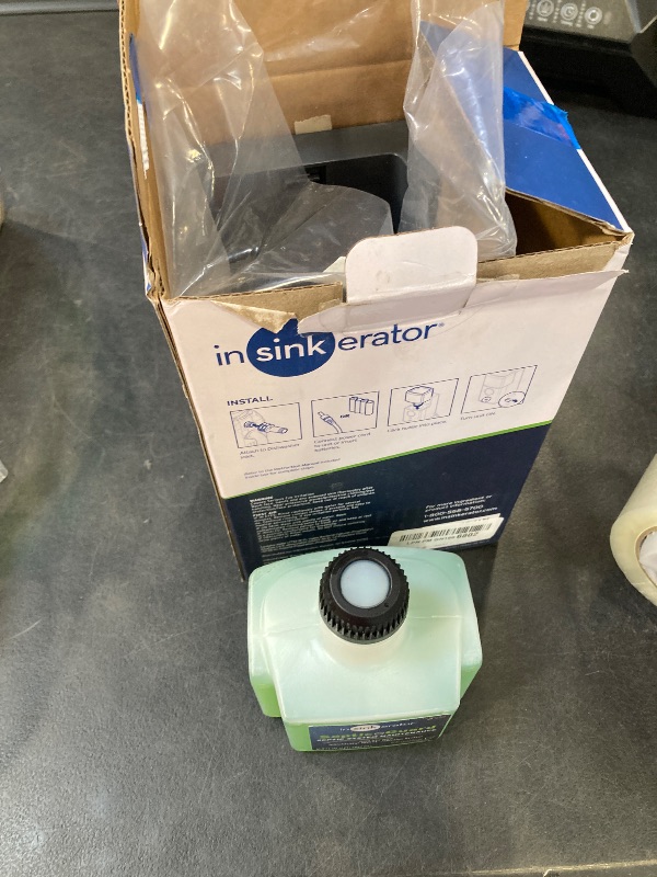 Photo 1 of INSINKERATOR BOOST Injection System with Septic Guard Solution, Septic System Maintenance for INSINKERATOR Garbage Disposals, BST-SG