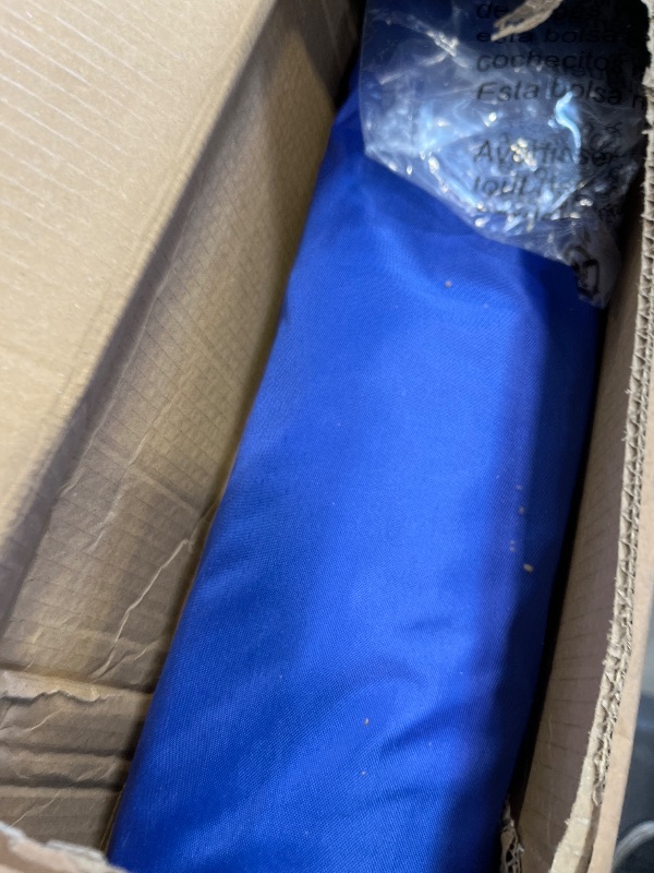 Photo 1 of paramondo 6.5FT Beach Umbrella with Sand Anchor, Solid Blue
