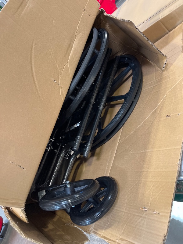 Photo 1 of Medline Reclining Wheelchair, Desk-Length Arms and Elevating Leg Rests, 16" x 18" Seat (W x D)