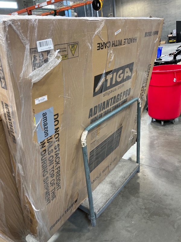 Photo 1 of STIGA Advantage Series Indoor Ping Pong Table, Foldable Table Tennis Table - 13, 15, 18, and 25mm Tabletops - Quickplay 10 Minute Assembly - Playback Mode - Recreational- to Tournament-Level----FACTORY SEALED