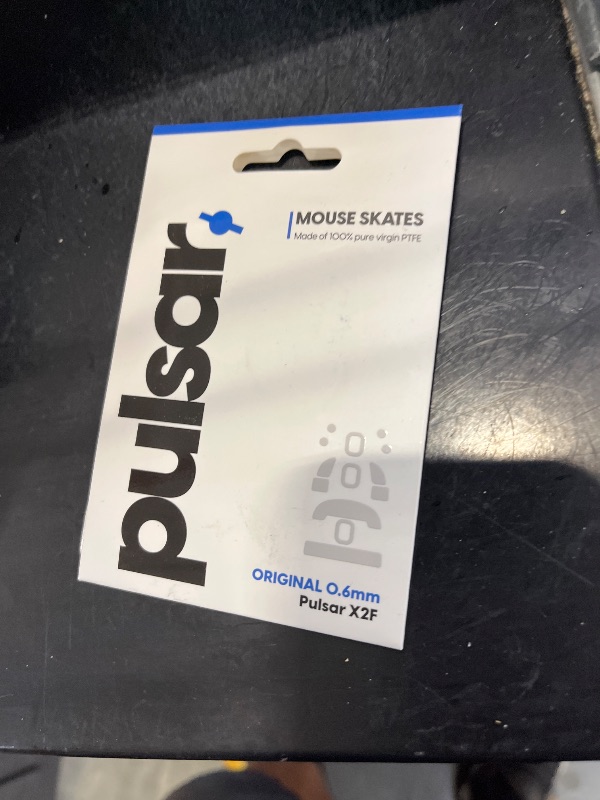 Photo 1 of Pulsar Gaming Gears PTFE Mouse Feet for X2F Series Wireless Mice Premium Skate - (0.6mm)