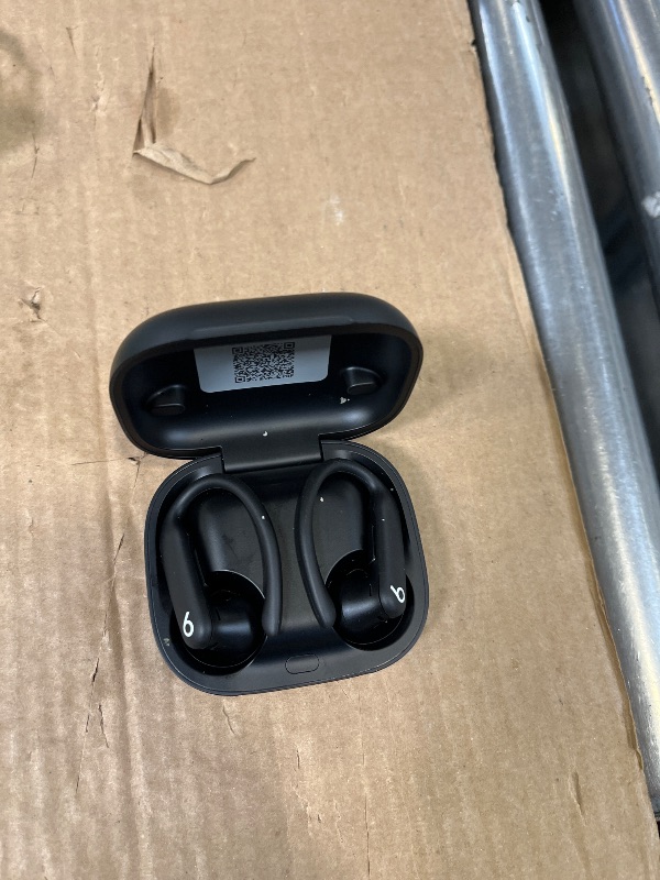 Photo 1 of Beats Powerbeats Pro 2 - Wireless Noise Cancelling Workout Earbuds with Secure- Fit Earhooks, Up to 45-Hour Battery with Charging Case, Sweat & Water Resistant, Heart Rate Monitoring - Jet Black
