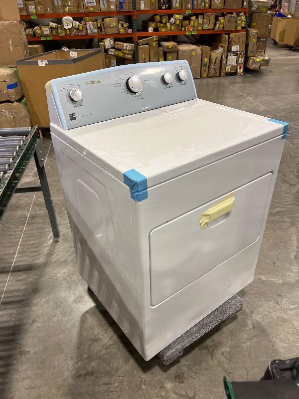 Photo 1 of Kenmore 29" Front Load Electric Dryer with SmartDry Plus Technology with 7.0 Cubic Feet Total Capacity, White------PLEASE BRING TRUCK UPON PICK UP ITEM IS XL