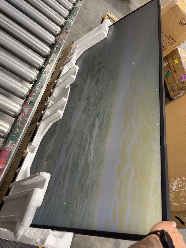 Photo 1 of Samsung 75-Inch Class The Frame Pro LS03FW 4K Neo QLED Mini LED Smart TV (2025 Model) Slim Fit Wall Mount, Modern Frame Design, Wireless One Connect, NQ4 AI Gen3 Processor, Art Mode, Alexa Built-in----PLEASE BRING TRUCK UPON PICK UP ITEM IS XL