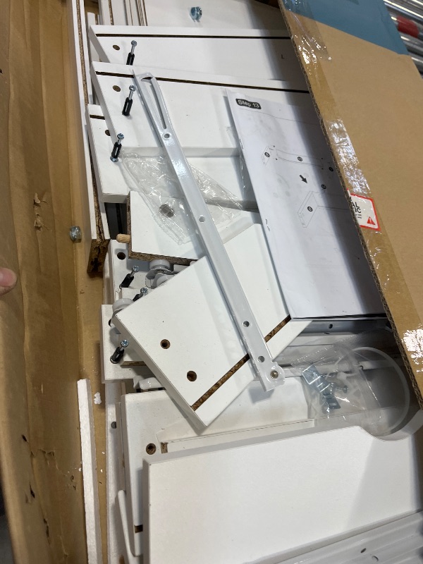Photo 1 of OLIXIS 7 Drawer File Cabinet on Wheels, Printer Stand----------used halfway put together