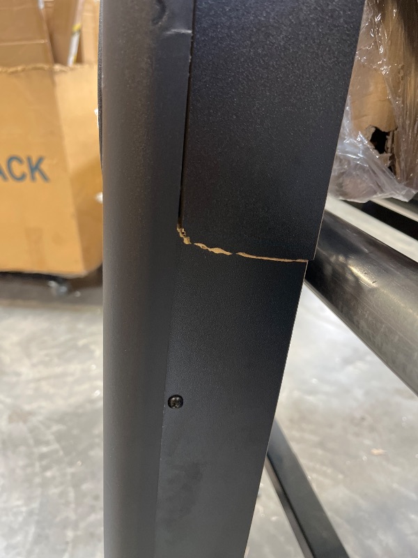 Photo 1 of 6 Foot Pool Table for Family, Foldable No Assembly Pool Table with Balls, Cues, Chalk, Rack & Brush, Portable Billiards Game Table for Apartment, Basement, Office & Game Room-------DAMAGED DIY PROJECT TO FIX ------ THERE IS NO RETURNS ON THIS ITEM PLEASE
