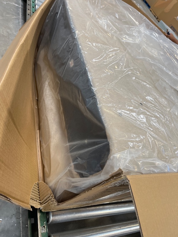 Photo 1 of Merax 87" Camel Velvet Couch 3 Seater Modern Sofas for Living Room-----missing box 2 of 2