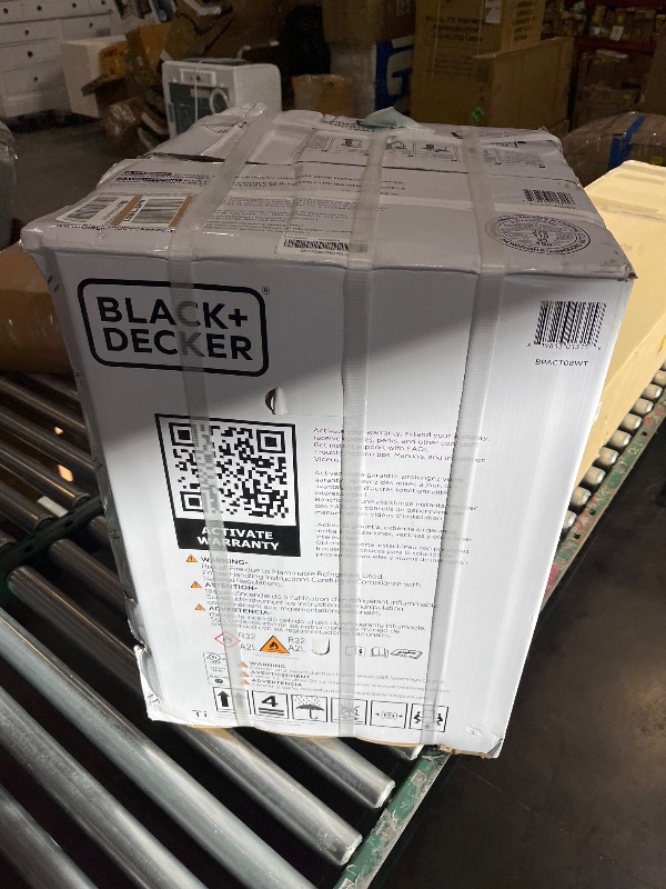 Photo 1 of BLACK+DECKER Portable Air Conditioner, 9,000 BTU, BPACT08WT, White------factory sealed