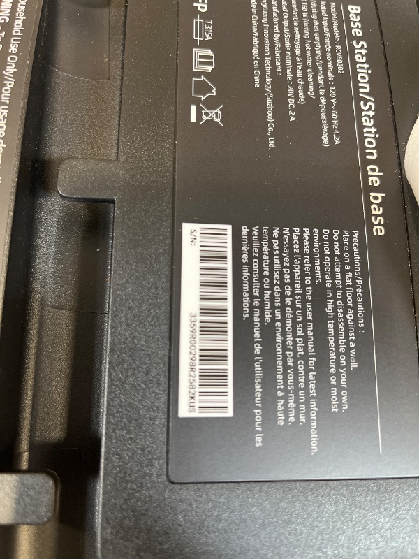 Photo 1 of MOVA V50 Ultra Complete Robot Vacuum and Mop, 24,000Pa Suction, Zero Tangling Duobrush, 2.28in Obstacle Overcoming, FlexiRise Navigation, 176°F Hot Water Mop Self-Cleaning & Fast Hot Air Drying, Black