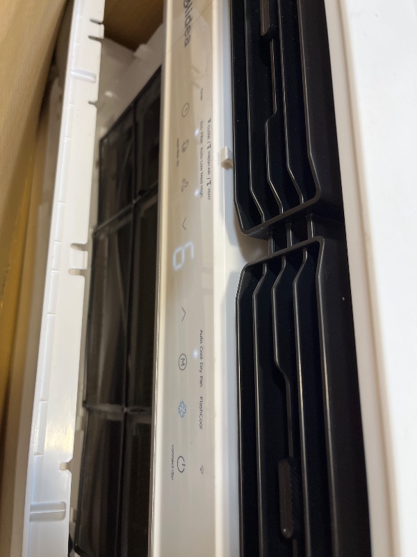 Photo 1 of Midea 14,000 BTU Smart Inverter Window Air Conditioner with APP, Alexa Control, 115V AC Unit Cools up to 700 Sq. Ft, Quiet Operation, Energy Saving, Remote & Easy Installation Kit, White