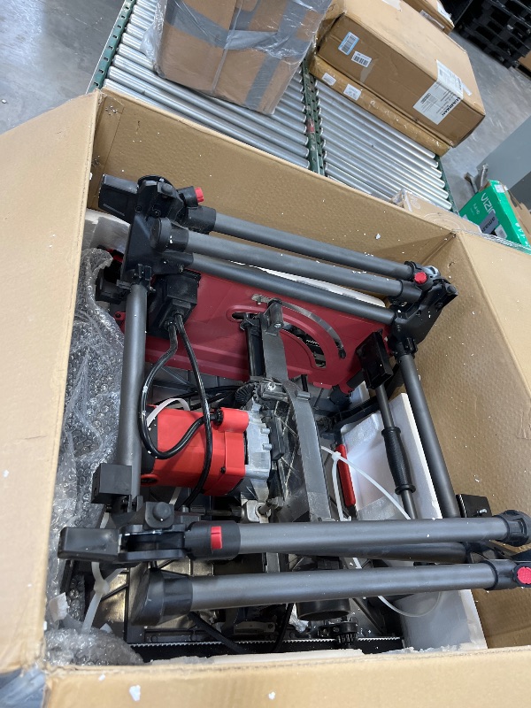 Photo 1 of SKIL 15 Amp 10 Inch Portable Jobsite Table Saw with Folding Stand- TS6307-00-----tested and it does work