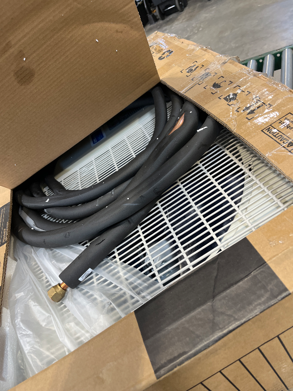 Photo 1 of Garvee 18000 BTU Mini Split AC/Heating System, 21 SEER2 208/230V WIFI Enabled Energy Efficient Mini Split Air Conditioner,Wall-Mounted Split AC Unit,Cools Up to 1250 Sq.Ft,Heat Pump & Installation Kit----MISSING THE FAN
