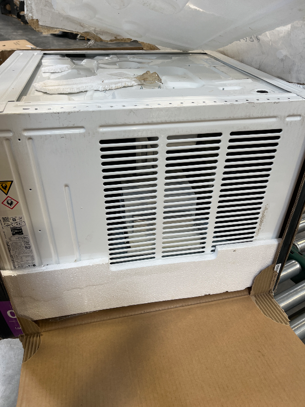 Photo 1 of LG 14,000 BTU DUAL Inverter Smart Window Air Conditioner, 115V, Cools 800 Sq. Ft. for Bedroom, Living Room, Apartment, Quiet Operation, ENERGY STAR®, works with LG ThinQ, Amazon Alexa and Hey Google