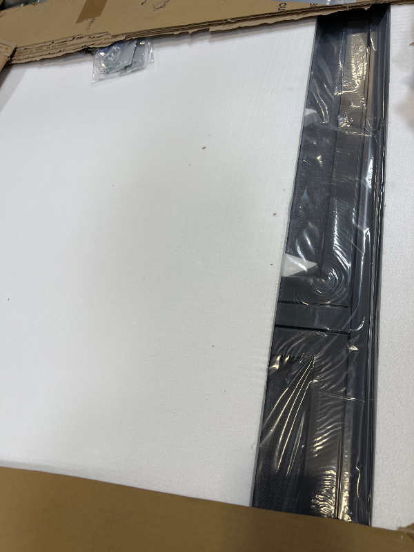 Photo 1 of Quartet Bulletin Board, 4' x 3' Enclosed Fabric Notice Board, Lockable Swing Doors, Graphite Frame (2364L)