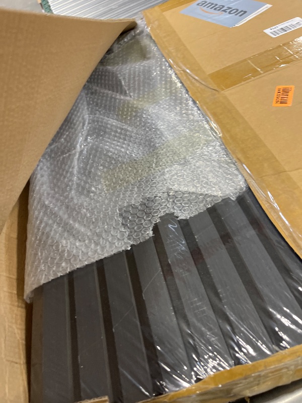 Photo 1 of Acoustic Panels Acoustical Wall Panels Large Soundproof Panels 3D Fluted Sound Absorbing Panel with Wood Finish Acoustic Treatment for Recording Studio&Office Vertical (BLACK, 3pcs-47.2*23.6*0.82in)