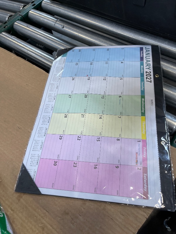 Photo 1 of Litacimi Desk Calendar 2027 18 Months 12" x 17"