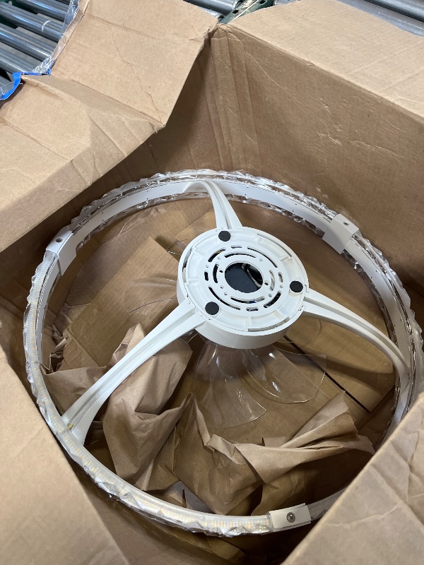 Photo 1 of POGGT 20'' Low Profile Ceiling Fan with Light & Remote