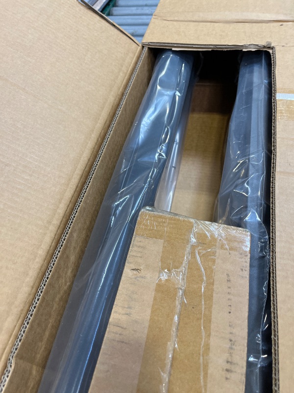 Photo 1 of APS Running Boards 6in Black Compatible with Chevy Silverado GMC Sierra 1500 2500 1999-2013 Double Cab & 2500HD 3500 2001-2014 (Exclude CK Classic) Stainless Steel (Nerf Bars Side Steps Side Bars)
