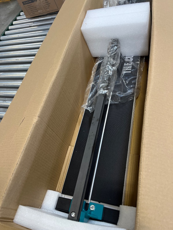 Photo 1 of VEVOR 48 Inch Tile Cutter, Single Rail Double Brackets Manual Cutter Tool