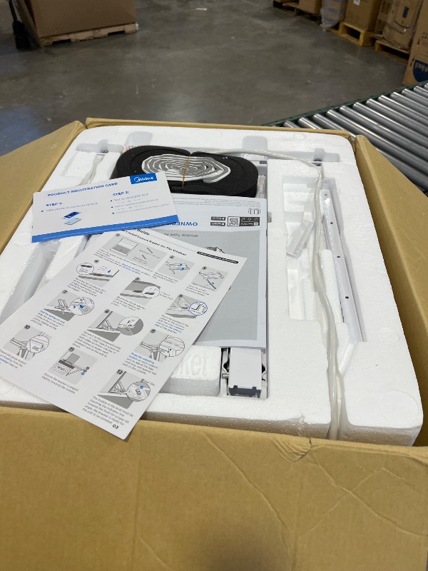 Photo 1 of Midea U Shaped Window Air Conditioner, 6,000 BTU