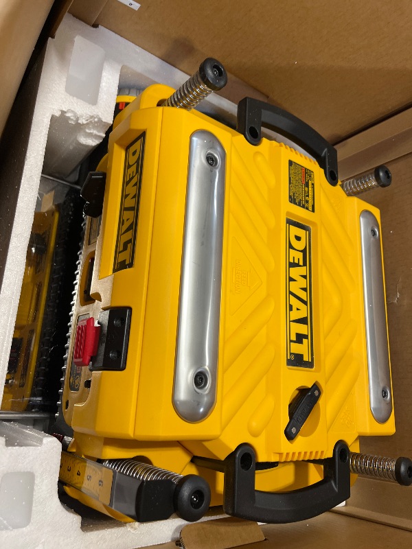 Photo 1 of DEWALT DW735X Thickness Planer, 13-inch, 15 Amp, 20,000 RPM