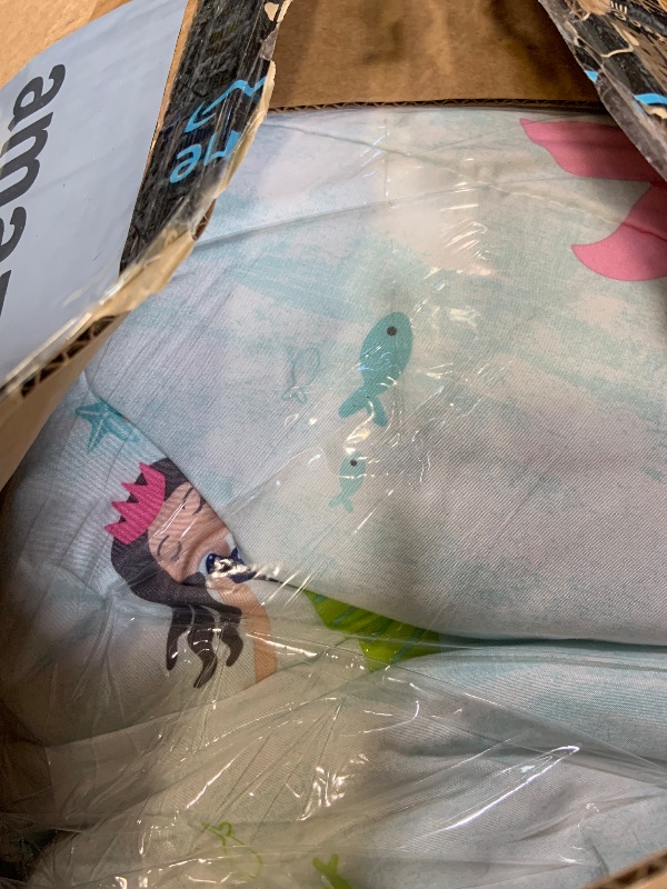 Photo 1 of Suncloris Watercolor Ocean Sea Turtle Comforter Set for Girls Kids Teens, Queen Size Graffiti Tie Dye Ink Turtle Bedding Quilt with 2 Pillowcases - 90" x 90" (06, Queen)