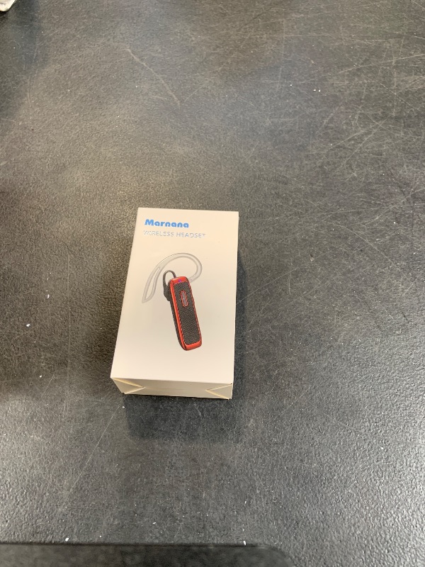 Photo 1 of Bluetooth Headset, Wireless Bluetooth Earpiece w/ 18 Hours Playtime and Noise Cancelling Mic,Ultralight Earbud Headphone Hands-Free Calls for iPhone Tablet Samsung Android Cell Phones Truck Driver