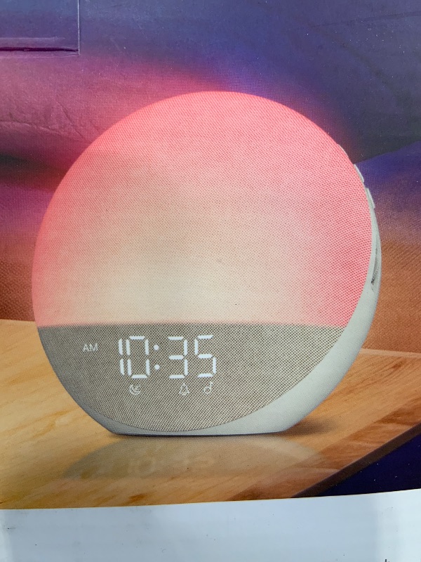Photo 1 of Sunrise Alarm Clock with Night Light for Bedrooms