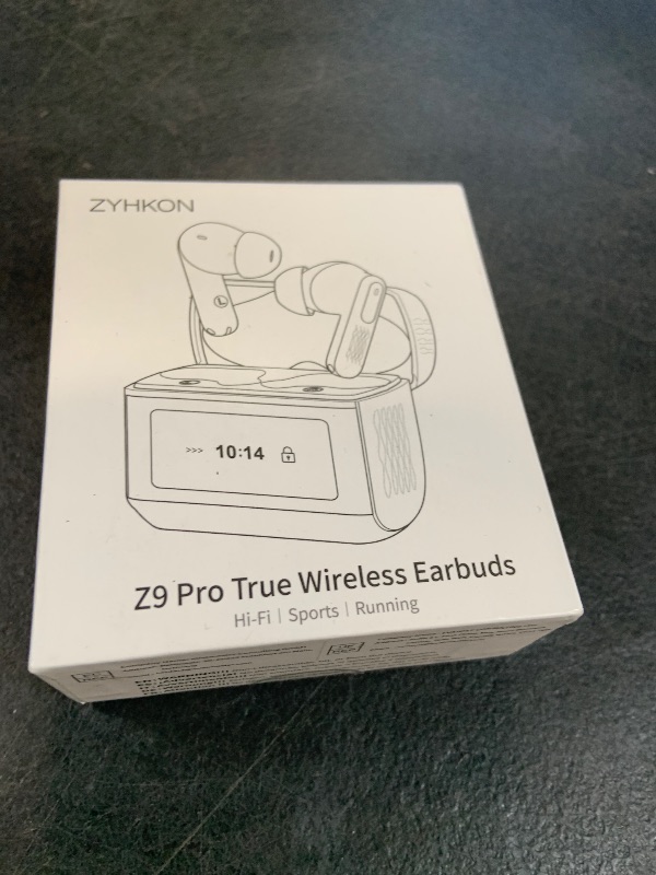 Photo 1 of ZYHKON AI Translation Earbuds Real Time, 164 Languages Translator Earbuds with 7 Translation Modes, 3-in-1 Simultaneous Interpretation Headphones with Touch Screen & APP, 48H Translatior Earbuds Black
