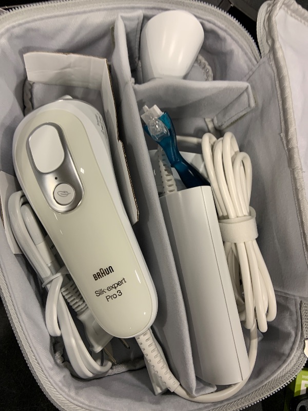Photo 1 of Braun IPL Long-Lasting Hair Removal System for Women and Men, Silk Expert Pro 3 PL3221, Permanent Visible Hair Reduction, Head-to-Toe Usage, for Body & Face, Alternative to Salon Laser Hair Removal