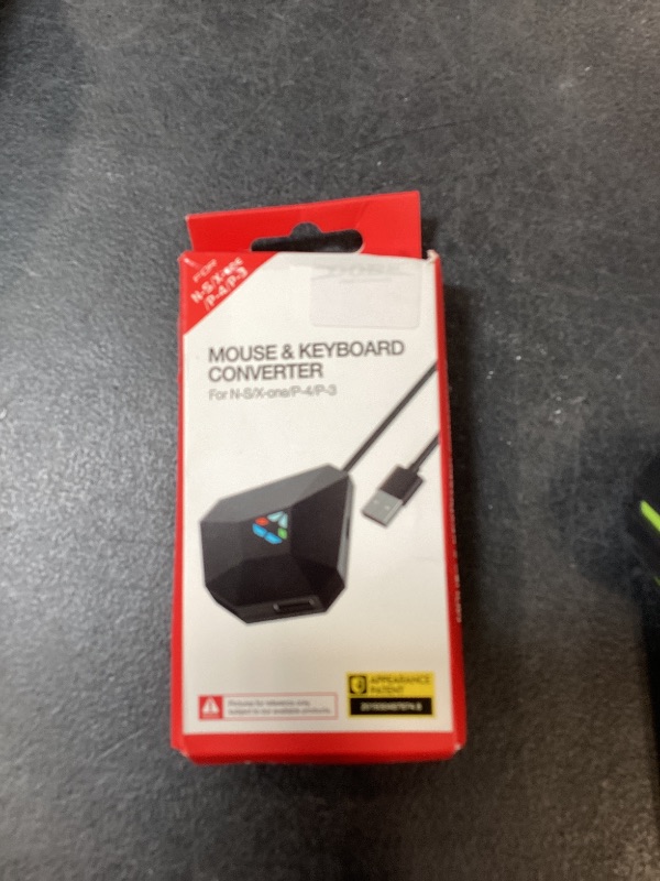 Photo 1 of Joso Keyboard and Mouse Adapter for Nintendo Switch, Switch Keyboard Adapter for Playing Fortnite, Apex, FPS, RTS, Plug and Play Mouse Converter for Xbox One/PS4 Support Custom Key Mapping