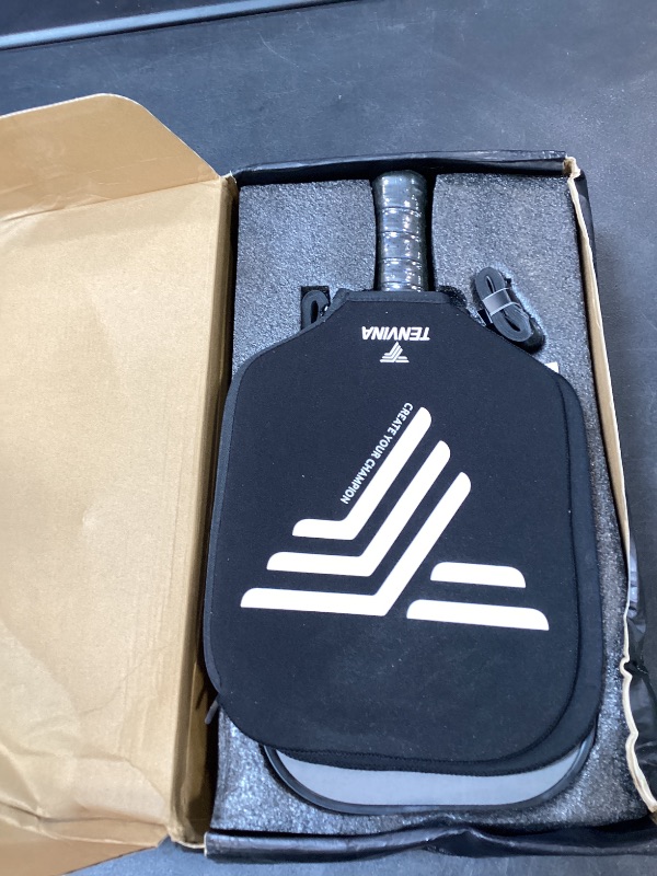 Photo 1 of TENVINA Pickleball Paddles Set of 2, Multi-Layer T700SC Textured Carbon Fiber Pickleball Paddle, 16MM Thicknesses Pickle Ball Paddle, Strong Spin & Power Surface, USAPA Approved Pickle Racket