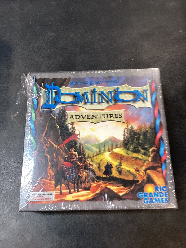 Photo 1 of Rio Grande Games Dominion Adventures Expansion Card Game for 2-6 Players