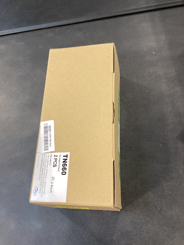 Photo 1 of GREENBOX TN660 Black Toner Cartridges High Yield Replacement for Brother TN660 TN-660 TN630 Toner for HL-L2300D DCP-L2520DW DCP-L2540DW HL-L2360DW HL-L2320D HL-L2380DW MFC-L2707DW Printer, 2 Pack