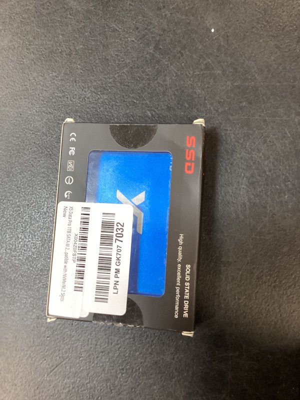 Photo 1 of X5 Data Pro 1TB 2.5" SATA III SSD (NOT NVMe/M.2) – Budget Internal Solid State Drive for Laptop & Desktop – Basic Performance Storage
