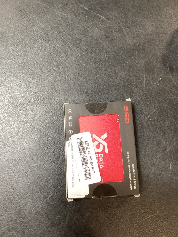 Photo 1 of X5 Data Pro 1TB 2.5" SATA III SSD (NOT NVMe/M.2) – Budget Internal Solid State Drive for Laptop & Desktop – Basic Performance Storage