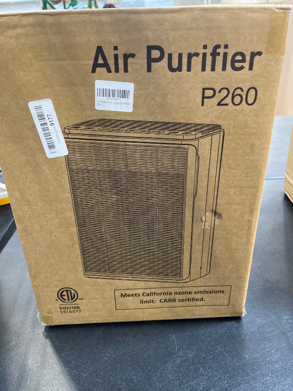 Photo 1 of Air Purifiers for Home Large Room Up to 2000 Ft² with Washable Filters, AIUZLK H13 HEPA Filter,Bedroom Air Purifier for Pet,Air Cleaner for Smoke Pet Hair Dander Odor,P260 (Black)