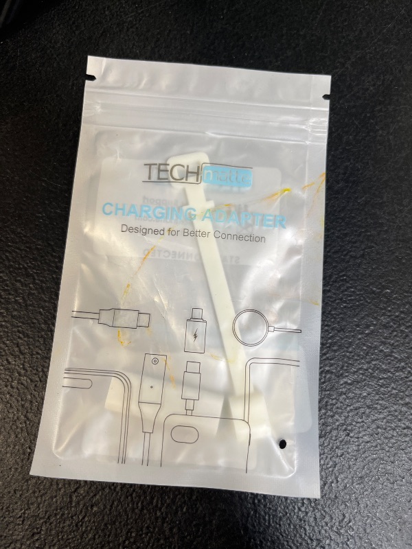 Photo 1 of TechMatte Charging Adapter Compatible with Apple Pencil 1st Generation, Lightning to USB-C Charger Connector, Supports Pairing with iPad 10th/11th A16 2025 Gen