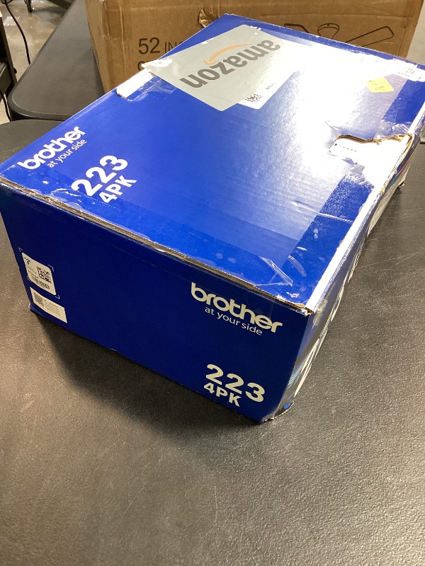 Photo 1 of Brother Genuine Standard-Yield Toner Cartridge Four Pack TN223 4PK - Includes one Cartridge Each of Black, Cyan, Magenta & Yellow Toner, Standard Yield, Model: TN2234PK