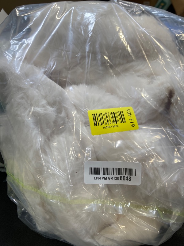 Photo 1 of Faux Rabbit Fur Throw Blanket for Couch, Cream White Throw Blankets 50"x60"