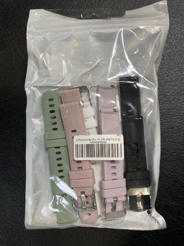 Photo 1 of 16mm Watch Bands Compatible for BOCLOUD ZX19 Smart Watch Replacement Wrist Strap Wristband for FITVII H86/FITVII HM08/MorePro HM08/YOUSOKU H97 Pro/AKUMAKA CS5 Smartwatch Soft Silicone Sport Watchband (5 Pack B)