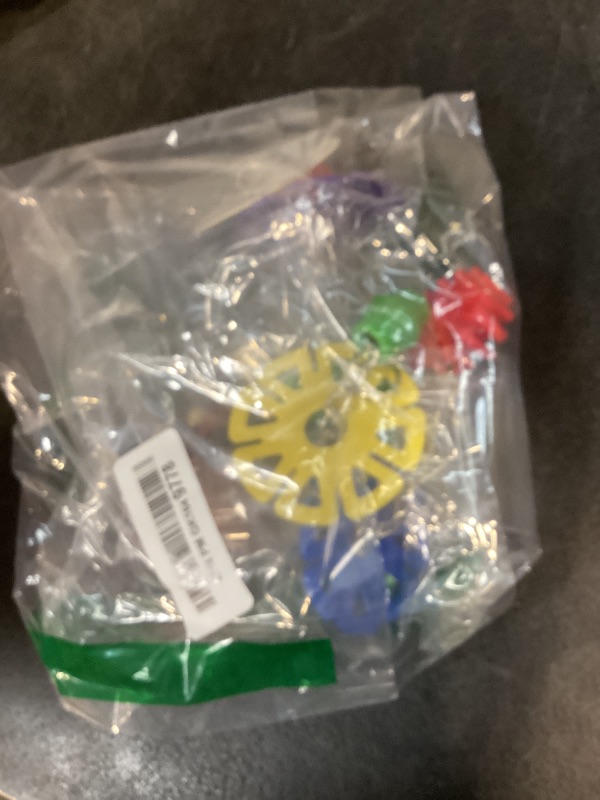 Photo 1 of Super Bird Creations SB632 Foraging Bottom’s Up Bird Toy with Clear Acrylic Cups, Medium/Large Bird Size, 18” x 2.5”