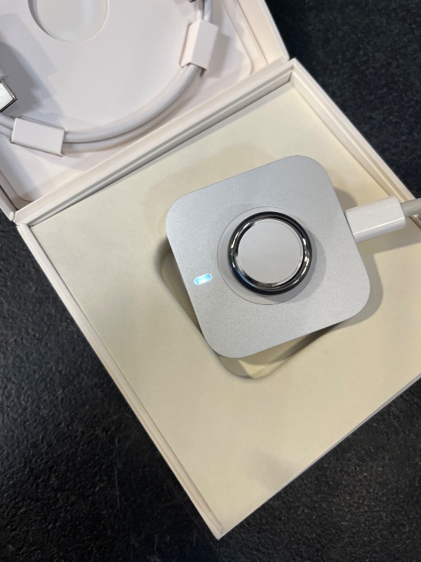 Photo 1 of Oura Ring 5 - Stealth - Size 9 - World's Smallest Smart Ring - Sleep, Activity, Women's Health, AI Advisor, 1 Week of Battery Life, Oura App, Android & iOS Compatible