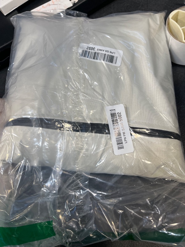 View 2 of Bitubi Fountain Cover?48"x61"? 600D Oxford Cloth Garden Fountain Statue Protective Cover with Drawstring Waterproof Windproof Fountain Protector