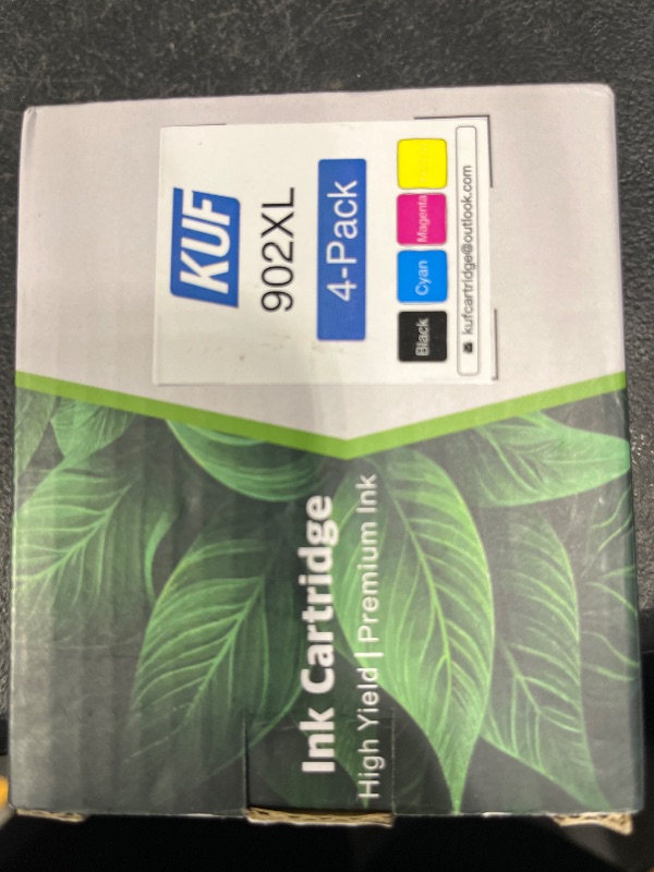 Photo 1 of KUF 902XL 4 pack ink cartridge 