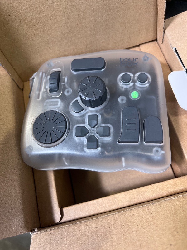 Photo 1 of TOUR BOX Elite Plus - iPad Drawing Bluetooth Controller, Video Editing Photo Color Grading Speed Editor, Programmable Creative Console Keyboard for DaVinci Procreate Adobe Softwares and More
